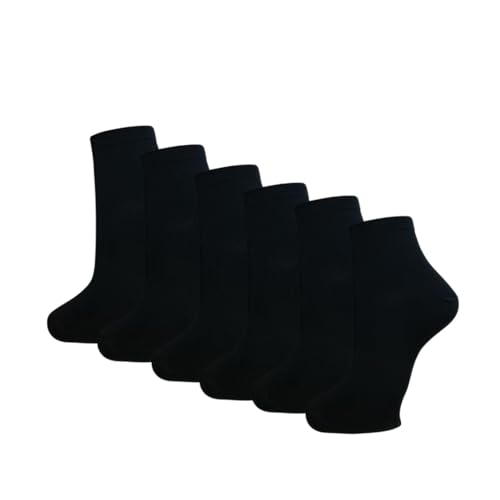Image of Women Spring and Summer Socks 6 Pairs Breathable, Deodorant and Comfortable for Casual and Simple Sports