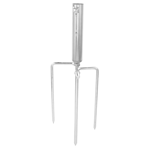 Toyvian Ancre pour Parasol De Jardin Support Parasol Sable Plage Métallique Extérieur Sol Meuble