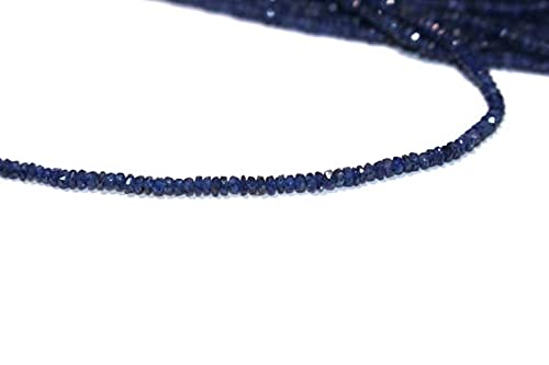 Saphir naturel 2mm pour créer vos propres bijoux d'été minimalistes bleus