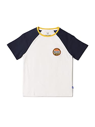 Image of JACK & JONES Boy's Solid Regular Fit T-Shirt