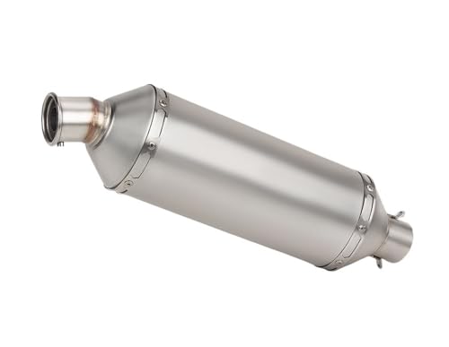 Pot d'échappement universel finition argentée pour GSX1300R et Duke