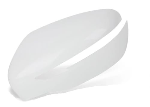 Coques de rétroviseurs Nissan Qashqai J11 protection extérieure blanche gauche