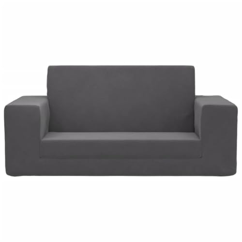 Eleganz Sofá cama de 2 plazas en antracita