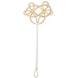 Healvian Werkzeug zum Entfernen von Staub Teppichen und Steppdecken Geflochtener Weidenklopfer mit...