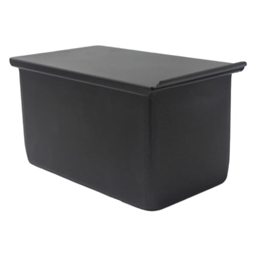 Blmirror Moule à Pain Plat Boîte à Pain Grillé Moule à Pain Antiadhésif avec Couvercle Ustensiles de Cuisson en Acier Inoxydable pour la Cuisson en Cuisine, 450G Facile à Utiliser