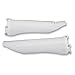UFO Plastic Fork Slider Protectors - White , Color: White KA03778-280