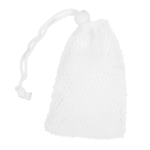 Healifty 1pc Portable Soap Foaming Pouch Soap Saver Bag Convenient Hanging Design for Quick Drying Random Color for Bathing Fun