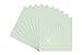 10x10 Mat Bevel Cut for 6x6 Photos - Precut Honeydew Green Circle Shaped Photo Mat Board Opening - Acid Free Matte to Protect Your Pictures - Bevel Cut for Family Photos, Pack of 10 Matboards Show