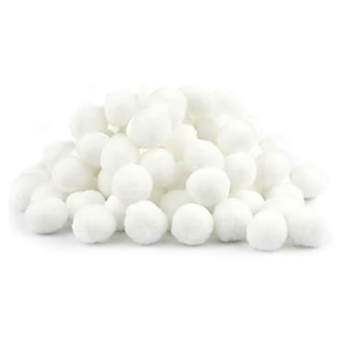 Pompons KINBOM 100pcs 25mm Cover