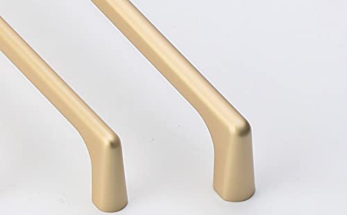 SYDARSYN Kitchen Cupboard Handles Brushed Brass Drawer Handles Cabinet Handles Kitchen Door Handles 128mm - Image 3