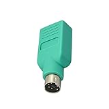 Adattatore da USB a /2: da utilizzare con un mouse compatibile con USB /2 wireless o usb, adattatore da USB femmina a /2 maschio per mouse