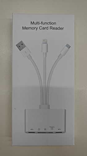 Joopshee 1032PRO 5-In-1 Memory Card Reader, Usb Otg Adapter & Sd Card Reader For I-Phone/I-Pad, Usb C And Usb A Devices With Micro Sd & Sd Card Slots, Supports Sd/Micro Sd/Sdhc/Sdxc/Mmc thumb #6