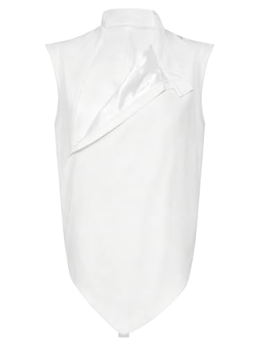 Combinaison De Sport Homme Veste Protection D'Escrime Gilet Haut Blanc 3XL