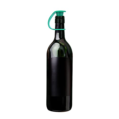 Tuut, Linha Utilidades, Kit com 2 peças de Tampa Para Garrafas de Vinho, Rolha de Silicone com Anel