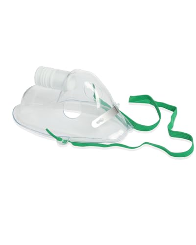 Image of Universal Nebulizer Mask Kit with Tubing & Medicine Cup - Child Size, Soft PVC Oxygen Mask for Compressor Nebulizer Machine, Medical Grade, Easy to Clean (Pack of 2)