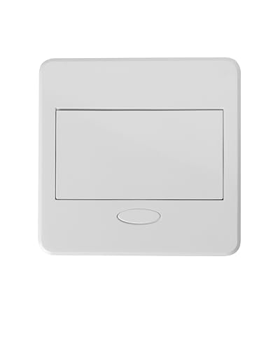 Enchufe para muebles y mesas de oficina blanco compacto con USB A+C y Schuko 6