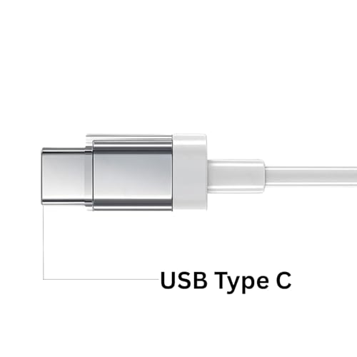 Image of LGOC Original 45Watt Charger USB Type C Compatible for Nothing Phone 2 / 2A / 1 / 2A Plus /Phone 1, White