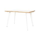 Novigami Table de réunion Yunique | Extensible | HxLxP 740 x 1600 x 797 mm | Simple | Blanc | Table de conférence modulable Meeting Coworking Start-up Séminaire