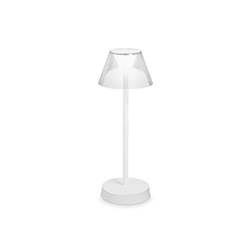 Lolita Tl Bianco, Lampada Da Tavolo, Ideal Lux
