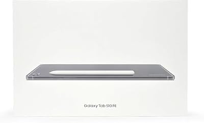 SAMSUNG Galaxy Tab S10 FE w/S-Pen (128GB, 8GB, WiFi) 10.9” 90Hz Full HD Android Tablet, Octa-core (4nm), 4K Camera, IP68 Water Resistant SM-X520 (Gray)