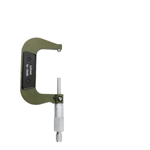 Resolution: 0.01mm Outside micrometer measuring tool 0-25mm, 25-50mm, 50-75mm, 75-100mm(50-75mm Outside)