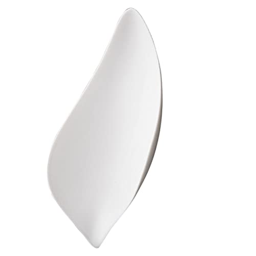 COLLBATH Multi Function Porcelain Tea Scoop Ceramic Tea Shovel for Measuring for Home Kitchen and Gifting