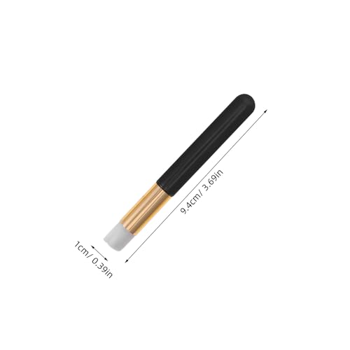 Pinceles de maquillaje ideales para uso diario y viajes con cabezal redondo 2
