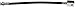 Dorman H621736 Rear Passenger Side Brake Hydraulic Hose Compatible with Select Nissan Models