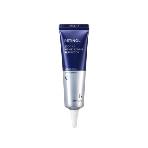 BONCEPT Retinol 2500 IU Wrinkle-Shot Perfector – 7-Day Intensive Anti-Aging ...