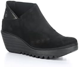 Fly London Women's Chelsea Boot, Black Graphite, 6 | Image 3