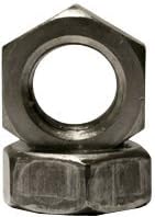 1/2"-13 Hex Jam Nuts, Steel, Plain (Quantity: 1800)