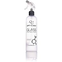 OPTI-COAT Opti-Glass Clean & Protect Clean Glass Surfaces Without Streaking; Polymers Bond to Glass & Continue to Add Protection with Each Use; Boost Your Opti-Glass Pro Coating 16 Fl. Oz.