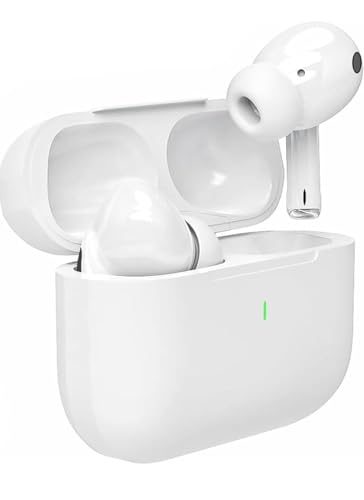 Image of Air Buds pro 2nd Generation Bluetooth 5.4 Earbuds with Deep Bass, Noise Cancelling Headphones for Android, Samsung, and iPhone