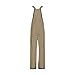 Arctix Men's Essential Insulated Bib Overalls, Khaki, X-Large/34