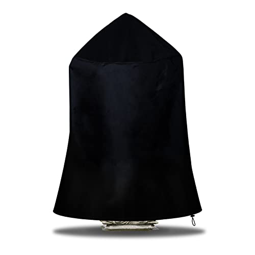 Funda protectora para fuente de jardín Oxford 600D de 36 x 42 pulgadas, resistente a la intemperie, dobladillo elástico con cordón