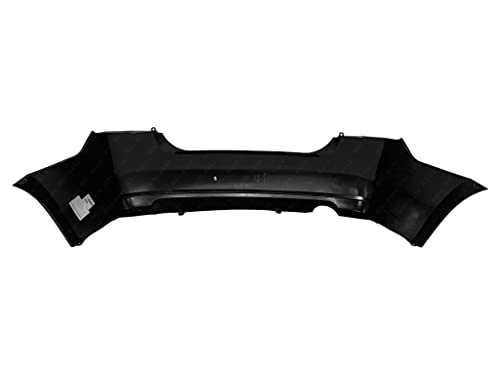 MBI AUTO - Primered, Rear Bumper Cover for 2007-2012 Nissan Sentra 07-12, NI1100249