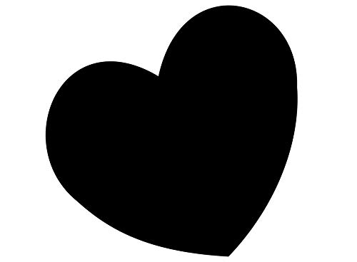 Haberdashery Online Lavagna Adesiva Nera per