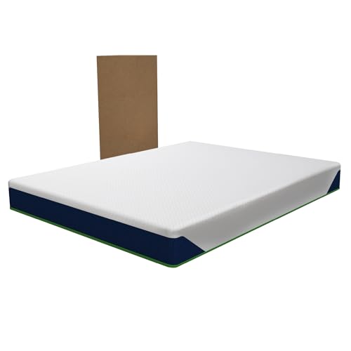Consejos para Comprar Colchon Queen Size Walmart favoritos de las personas. 46 DR JOOHN Colchón Zen Memory Foam Queen Size 20 CM | Semi-Firme | Colchón en Caja | 3 Capas de Espuma de Alta Densidad | Funda Suave y Extraíble | 190 x 150 x 20 cm