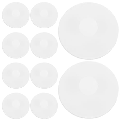 Gatuida 10個 ビッグベリーカップ 漏れ防止蓋 水筒の栓の交換 ボトルストッパー シリコンボトルキャップ White