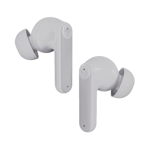 Image of Soundwave A1 Plus (2025 Edition) Active Noise Cancelling Earbuds, 6 Mics, 48H Total Playtime, 15 Mins = 6 Hours Playtime - Grey