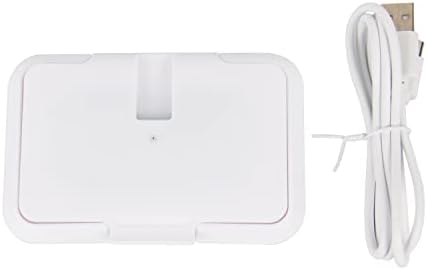 QsirBC's baby Portable Diaper Wipe Warmers by way of USB Cable Link to Charger,5V, Perfect for Traveling.(White), JSQ-02