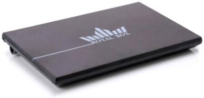 Miniatura 4 de Cartera Snuff - Royal Box Negro, negro mate, elegante y conveniente caja de múltiples compartimentos, Negro mate (matt black), Elegante y