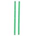pistro 1 Pair of Longboard Skateboard Rails with Fixing Screws - Green