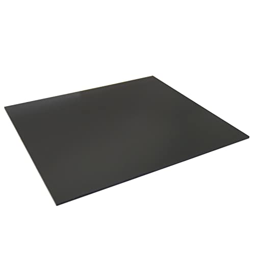 335x300x3mm Fiberglass G10 Composite Laminate Sheet Panel 13x11.8 (Black)