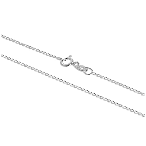 Chaîne à maille gourmette 1mm en argent massif qui ne casse pas