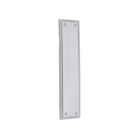 Infinity Decor Georgian Brass Push Plate Protector Cover