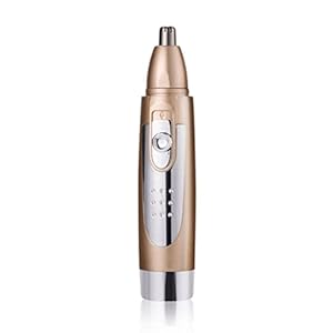 Electric Eyebrow Trimmer, Ear and Nose Hair Trimmer Clipper, Nose and Ear Hair Trimmer Tool with Three-Dimensional Arc Cutter Head, for Travelling or on A Business Trip Razor