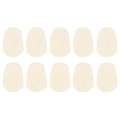 DONTZ Mouthpiece Patch, 10 PCS 0.5mm Thick Mouthpiece Cushion for Saxophone Clarinet Mouthpiece Silicone Pads Patch Cover