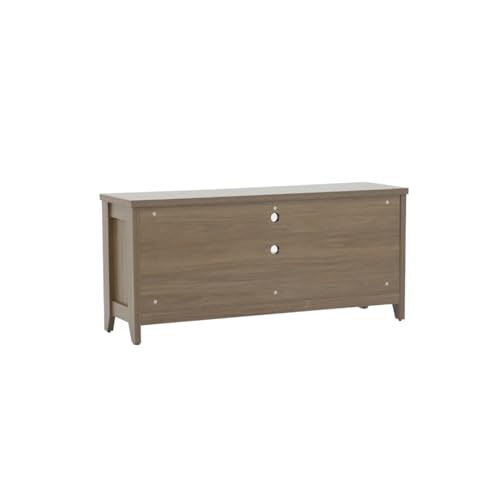 Image of Royaloak New York American TV Unit for Living Room | Wooden TV Cabinet with Rustic Finish | Soft Closure Hinges | Compact Design with Storage | Raised Height for Better Viewing Angle