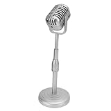Stable Mic Prop Set : Le pied de micro de bureau avec réglage en hauteur de 33 à 41 cm. La base mesure 11,5 cm de diamètre avec une largeur agrandie, de sorte qu'elle ne sera pas facilement renversée.